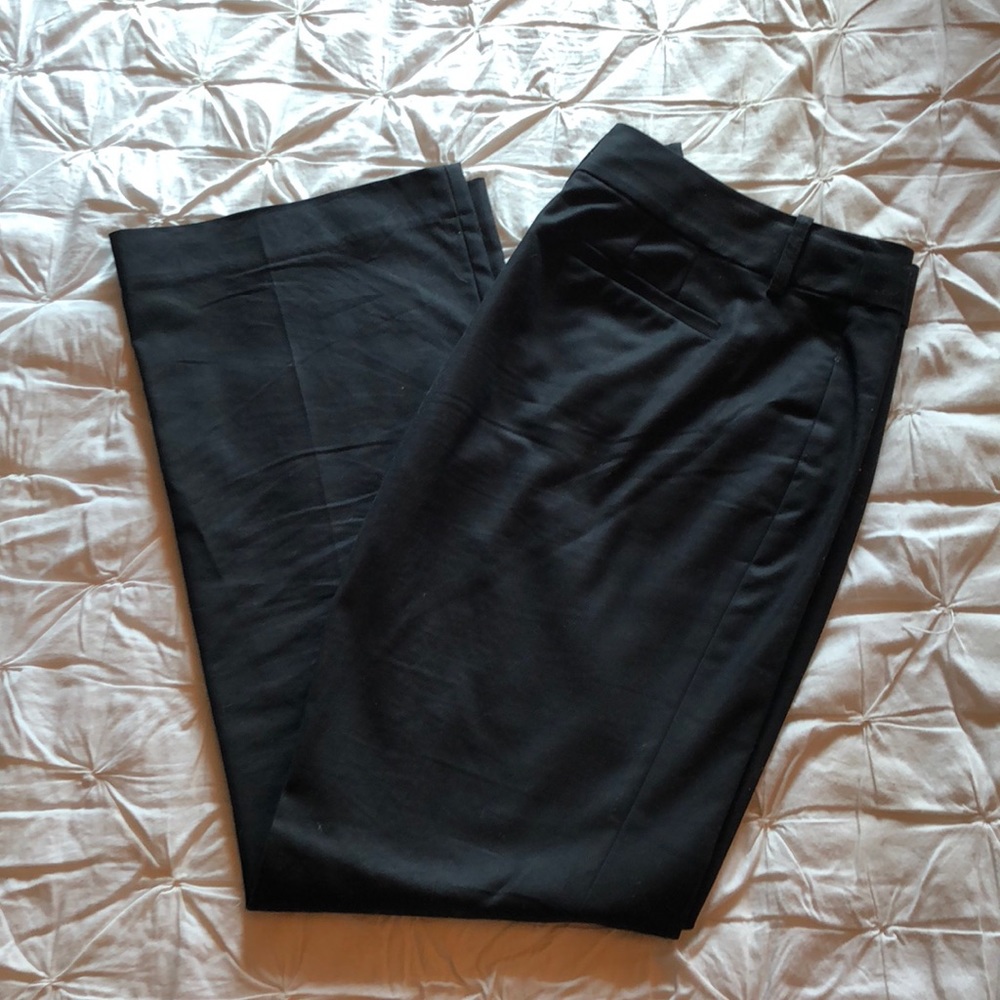 Ann Taylor LOFT 6P Black Slacks